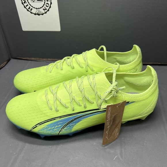 Puma Ultra Ultimate Firm Ground 106898-01 Soccer Cleats Yellow Women Sz 11.5 NEW - Picture 14 of 16
